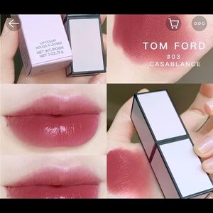 New Tom Ford lip color #Casablanca Rose prick